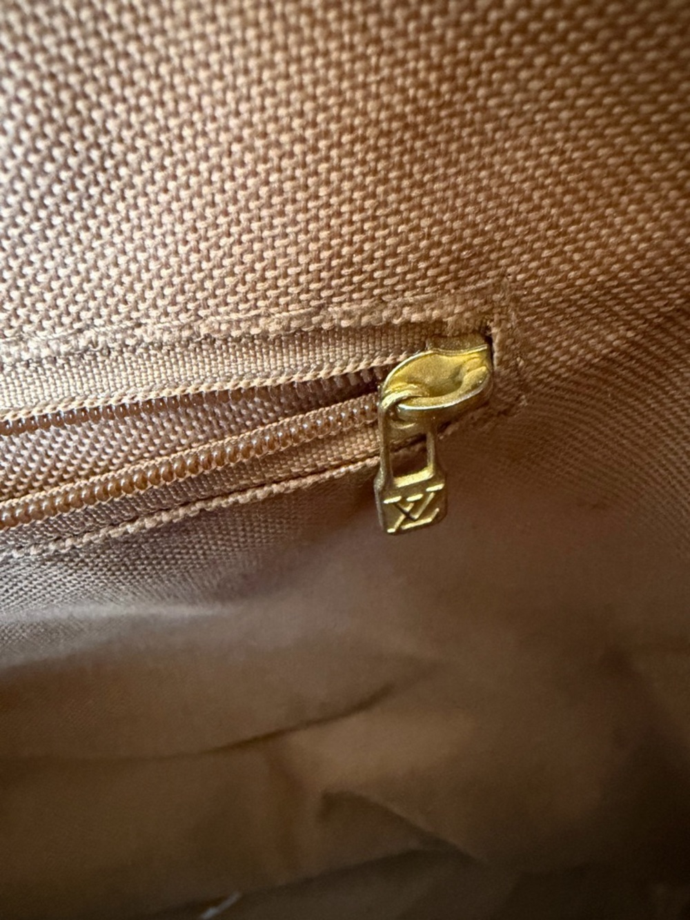 Louis Vuitton Brown Monogram Canvas Backpack with Vachetta Trim - Picture 9 of 16